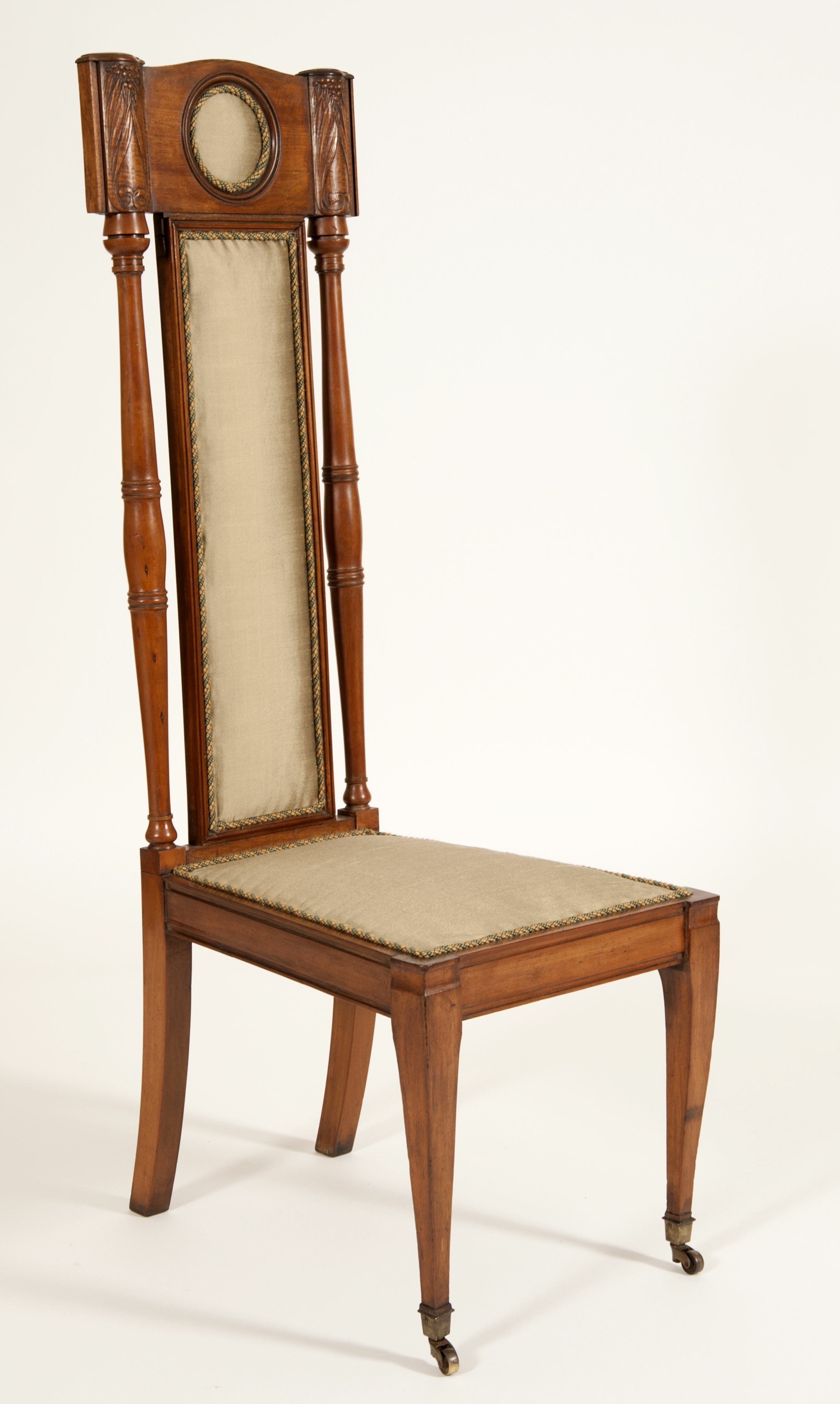 Chair by AH Mackmurdo for The Century Guild, c. 1887.