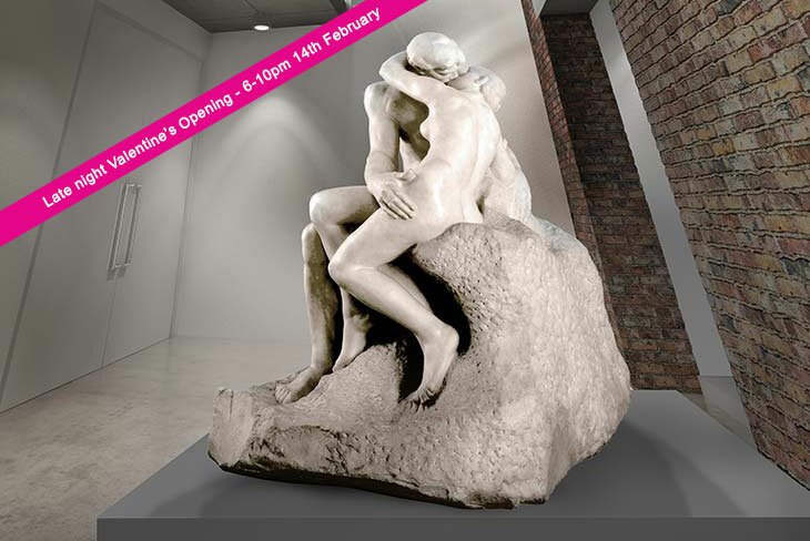 Rodins The Kiss - Late Night